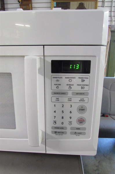 Magic Chef 1.6 cu. ft. Over the Range Microwave in White