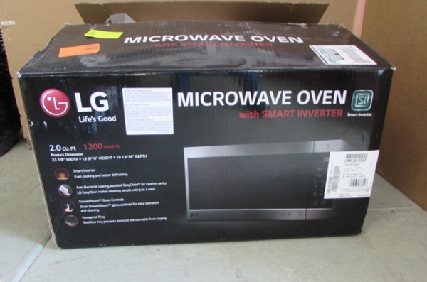 LG Electronics NeoChef 2.0 cu. ft. Countertop Microwave in Stainless Steel