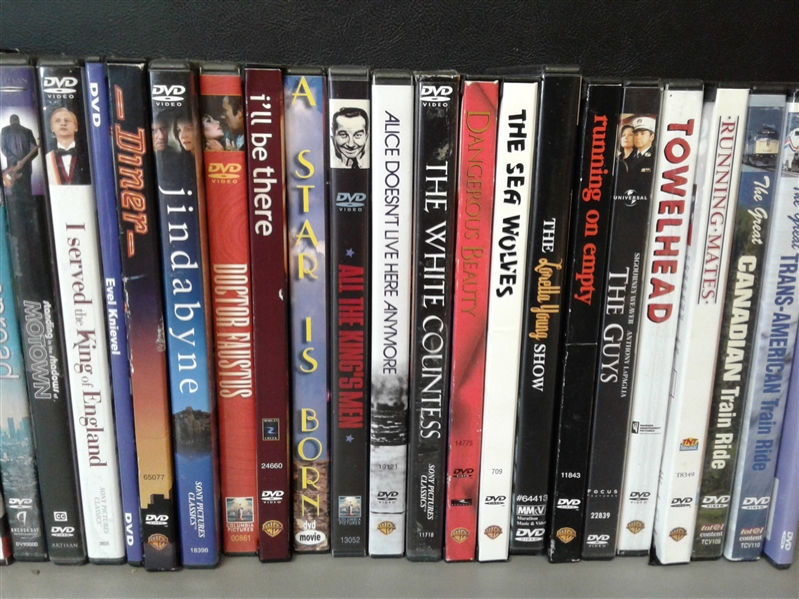 Mixed Genre Movie Lot #1- 50 Titles