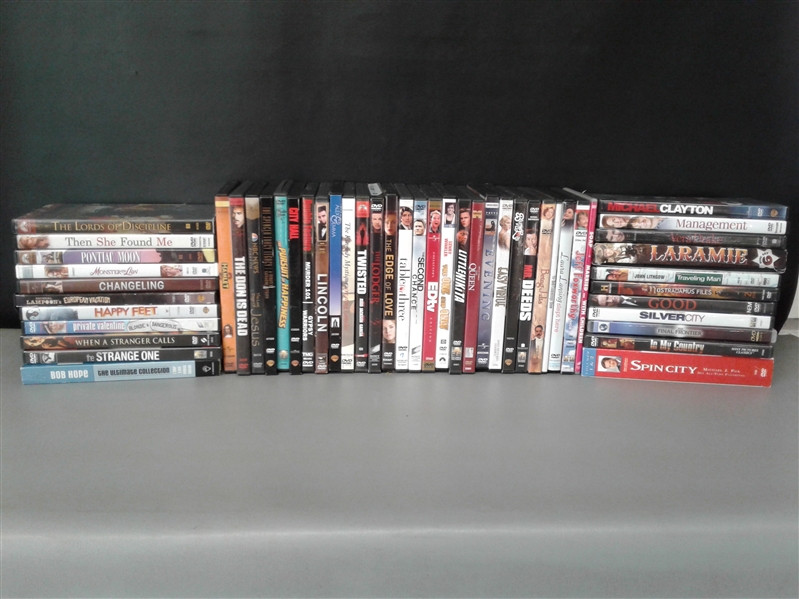 Mixed Genre Movie Lot #2- 50 Titles