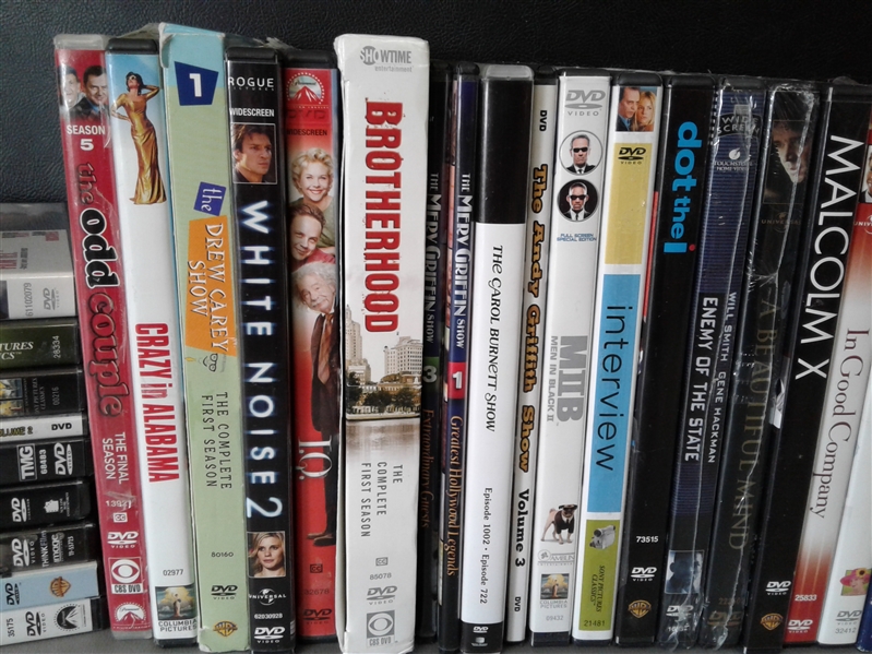 Mixed Genre Movie Lot #8- 50 Titles