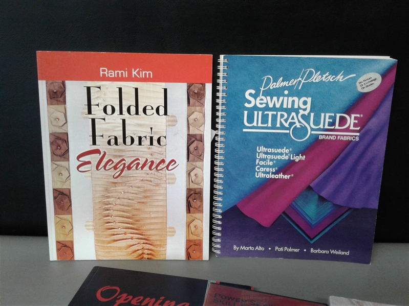 Sewing: Suede, Folding Fabric, Buttonholes, Closures, and more