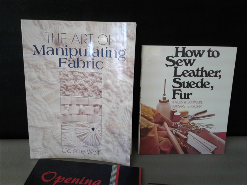 Sewing: Suede, Folding Fabric, Buttonholes, Closures, and more