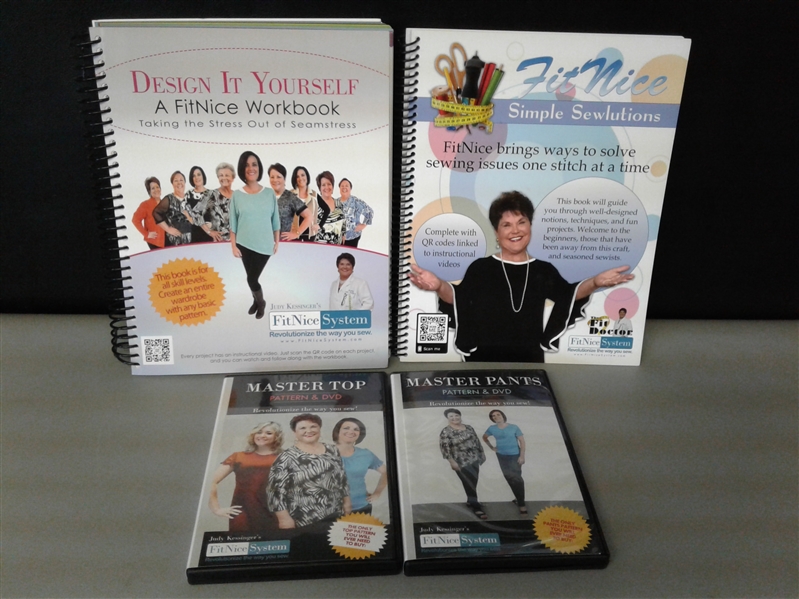 Sewing: Judy Kessinger's FitNice System Books and DVDs