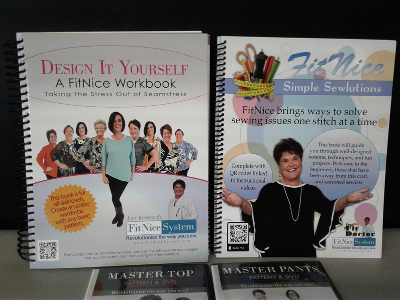 Sewing: Judy Kessinger's FitNice System Books and DVDs