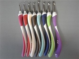 Addi Swing Ergonomical Handle Crochet Hook Set of 8