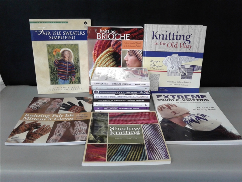 Knitting: Fair Isle, Brioche, Shadow Knitting, and more