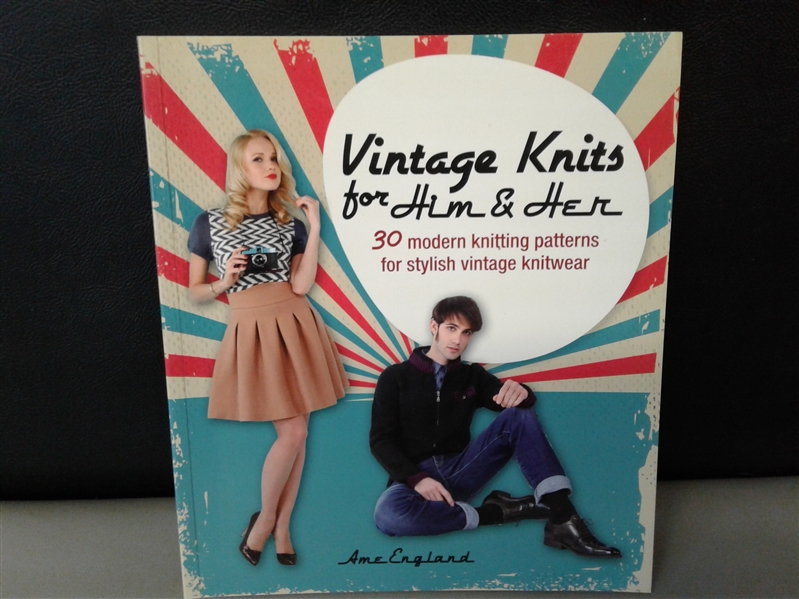 Knitting: Vintage Knitting, Vogue Knitting, Classic Knits etc.