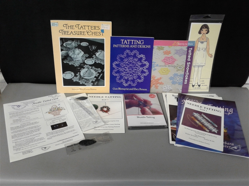 Tatting: Books, DVD, and Supplies