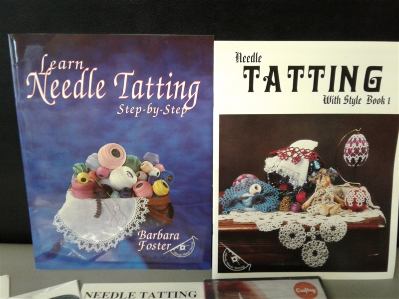 Tatting: Books, DVD, and Supplies