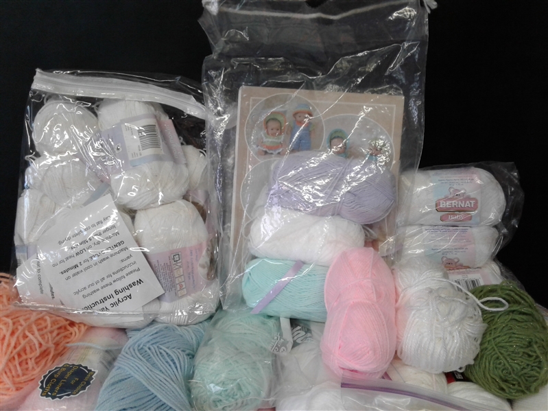 Yarn: Baby Yarn 40+ Skeins