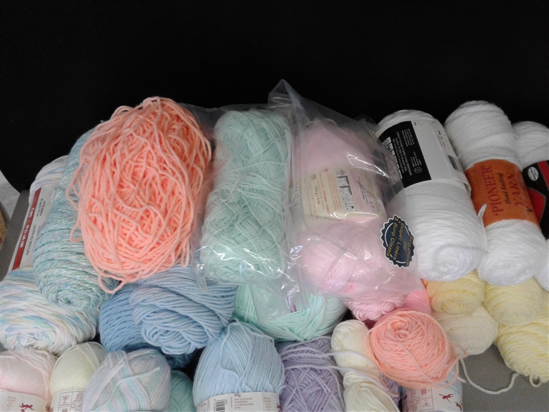 Yarn: Baby Yarn 40+ Skeins