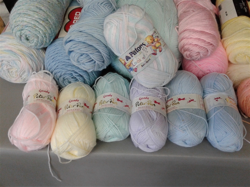 Yarn: Baby Yarn 40+ Skeins