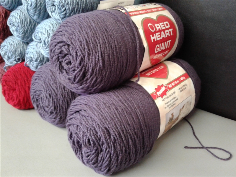 Yarn: Worsted Weight Yarn 31 Skeins