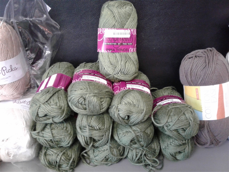 Yarn: 60+ Skeins of Cotton