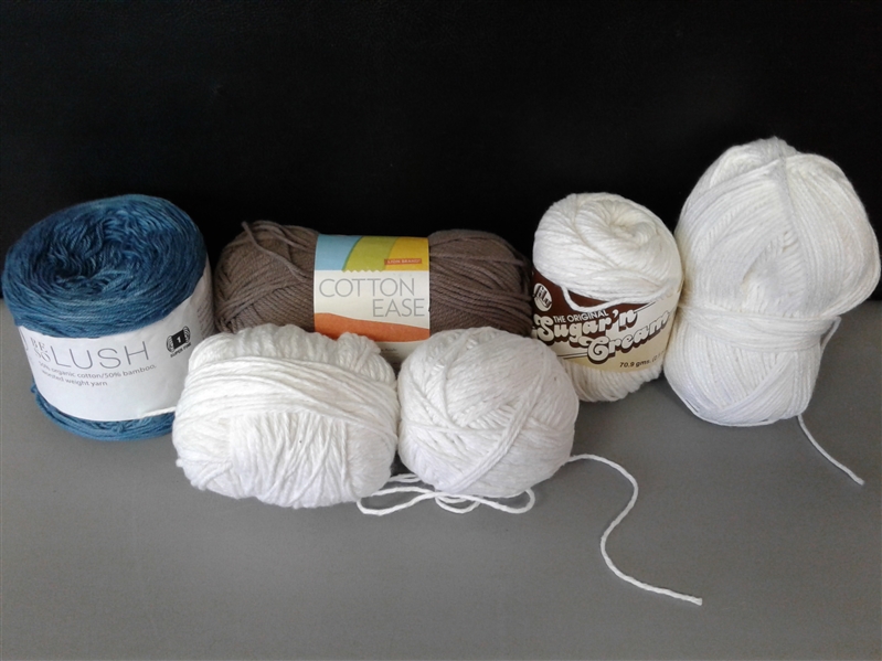 Yarn: 60+ Skeins of Cotton