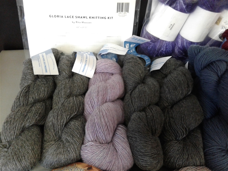 Yarn: Cloudborn Fibers, Cascade, and More Brands- 29 Skeins