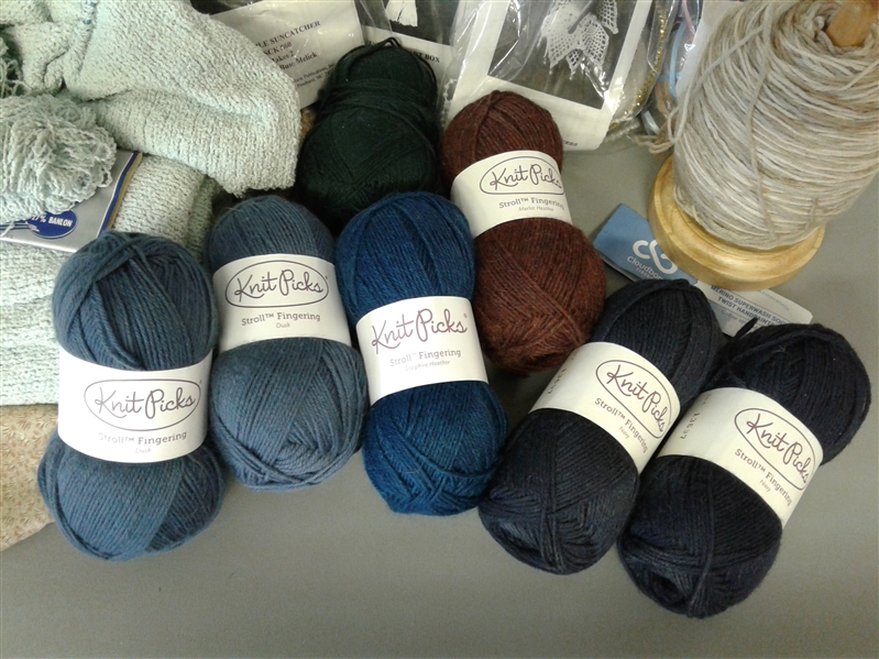 Yarn: Sock Yarn and Crochet Kits