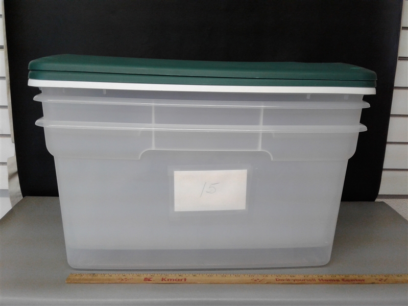 3 58 Qt Sterilite Storage Totes