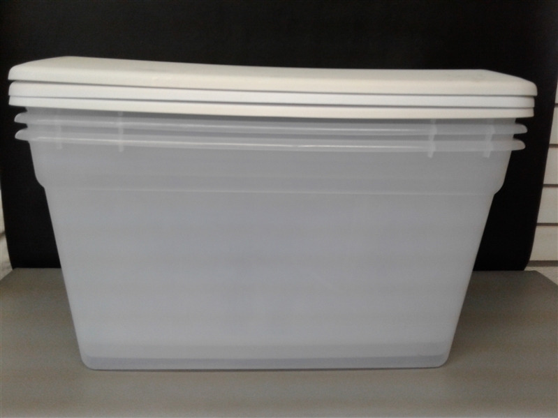 3 58 Qt Sterilite Storage Totes