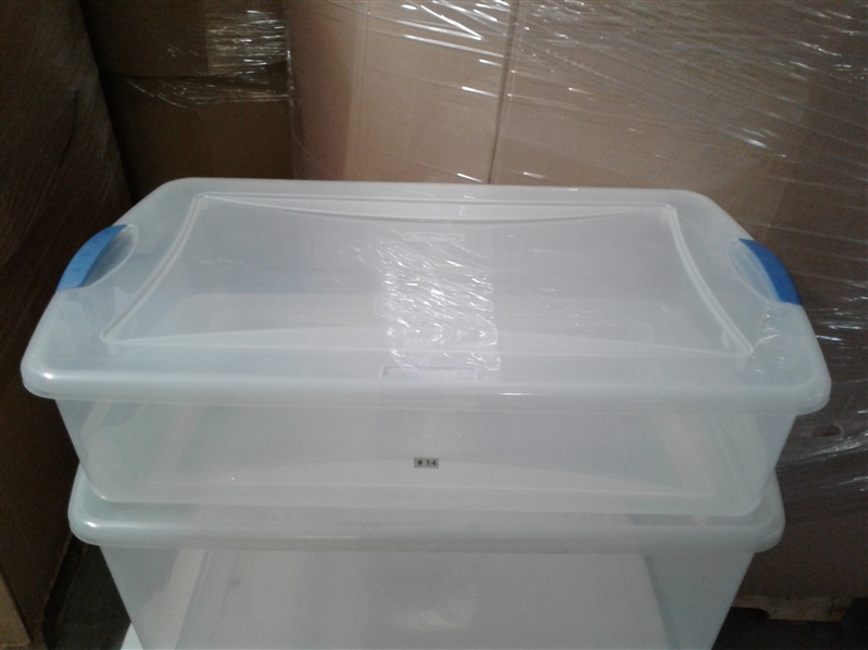 4 Sterilite Storage Totes