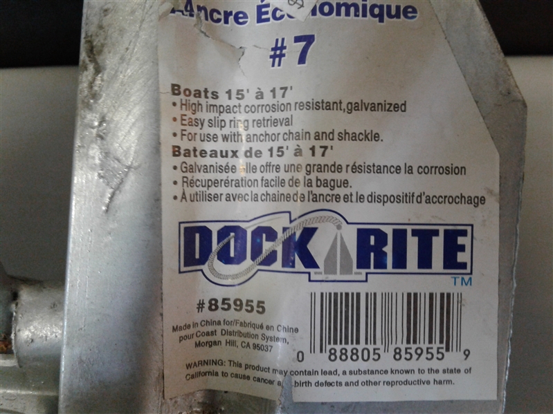 Dock Rite Economy Anchor 
