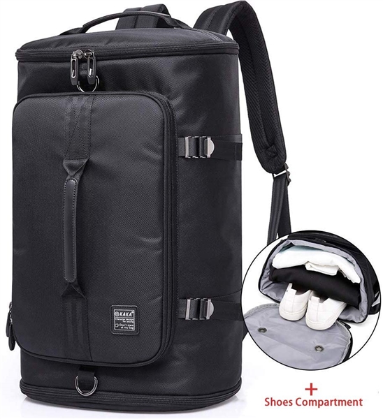 Locking Travel Duffel Backpack