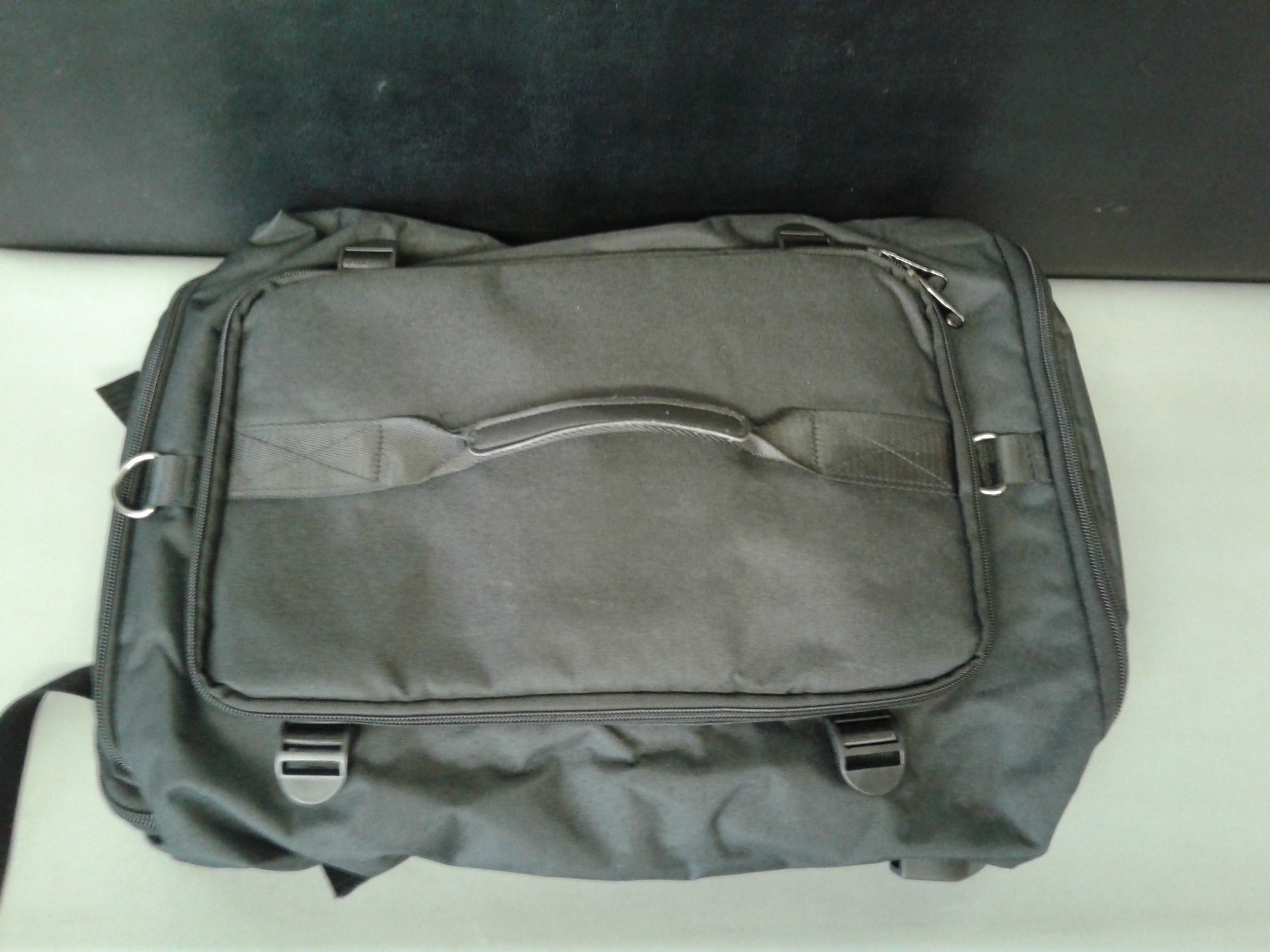 Lot Detail - Locking Travel Duffel Backpack