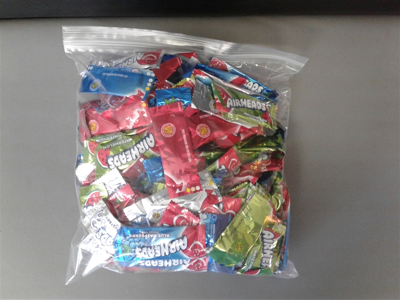 Airheads Candy Mini Bars, 3 lbs Individually Wrapped Assorted Flavors, Non Melting