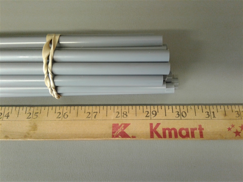 PVC Pipe For Plant Supports 20 Pack