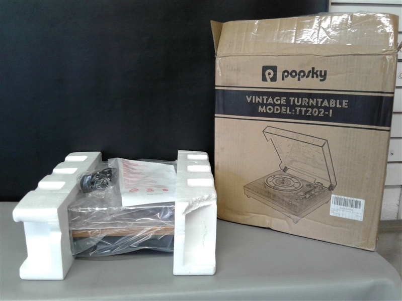 Popsky Vintage Turntable TT202-1