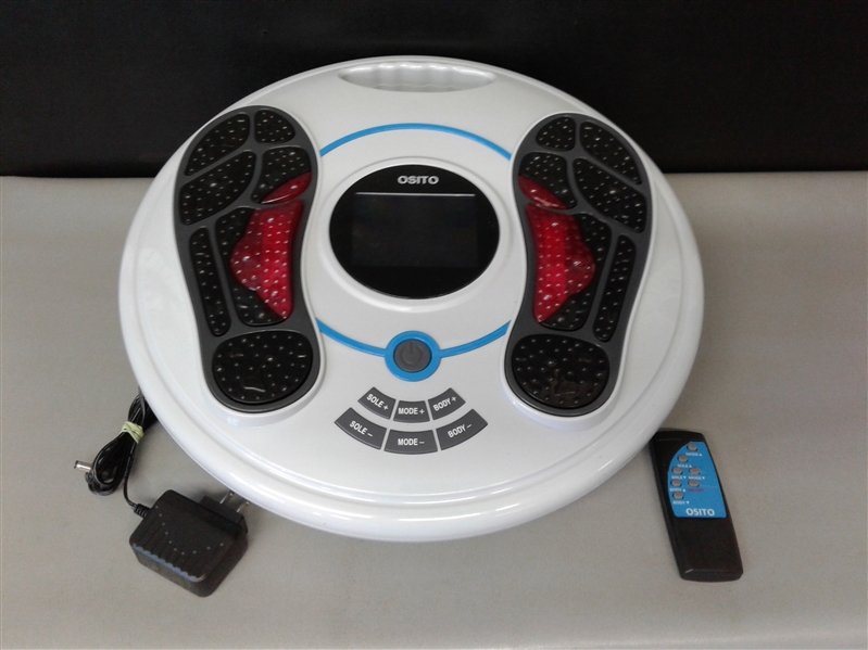 Electrical Pulse Foot Massager With Remote