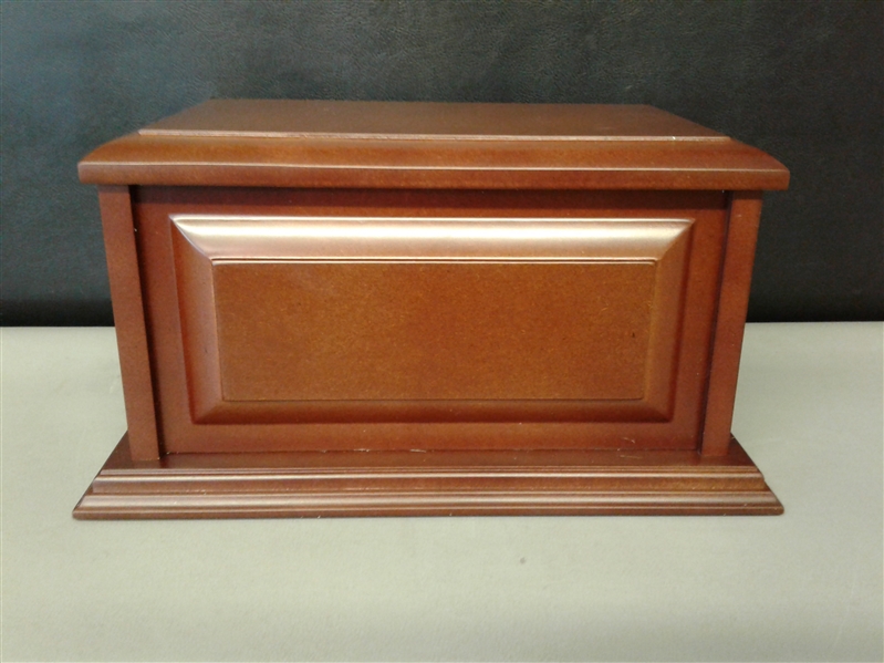 Professional Wood Urn with Hand-Made Design
