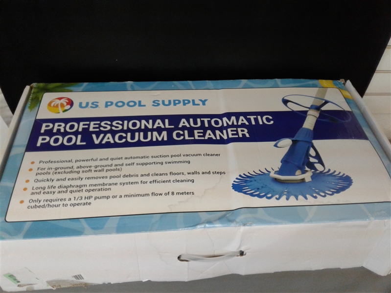 U.S. Pool Supply Professional Automatic Pool Vacuum Cleaner