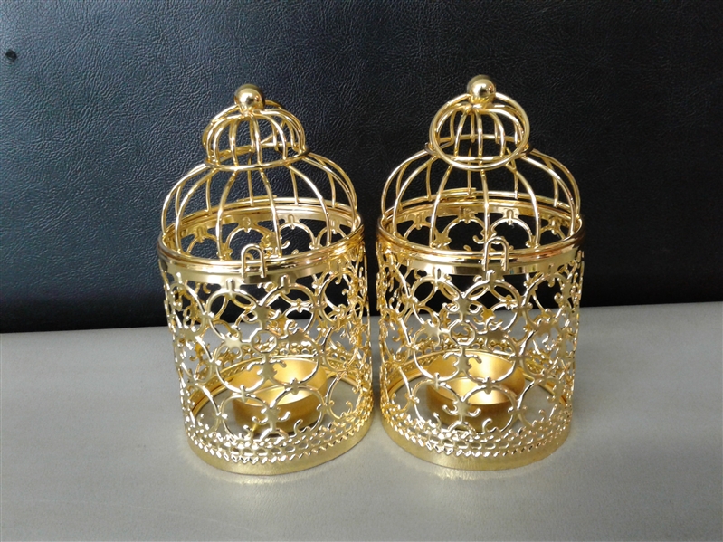 Small Decorative Tealight Lantern 2 PK