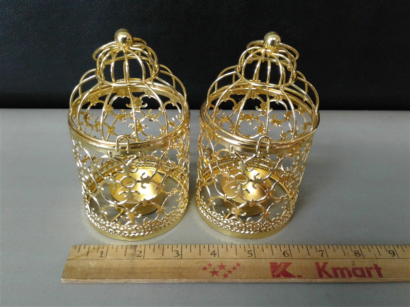 Small Decorative Tealight Lantern 2 PK