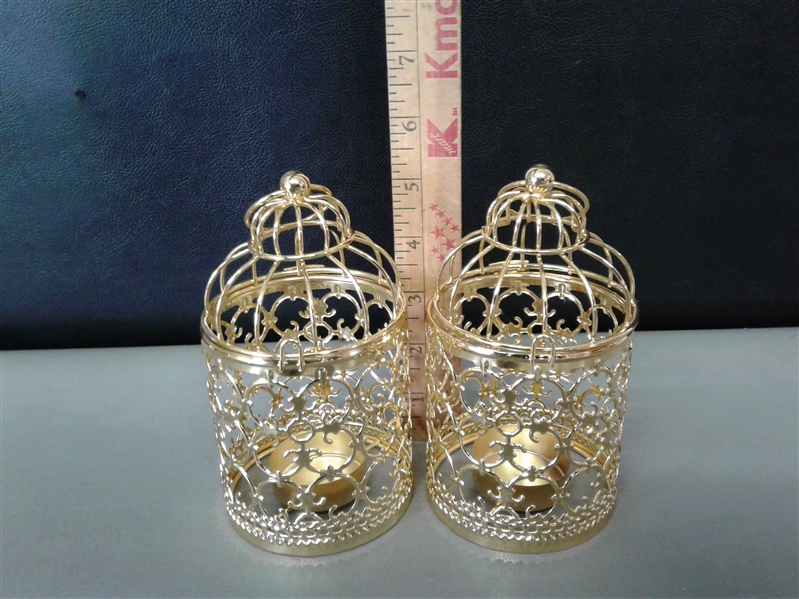 Small Decorative Tealight Lantern 2 PK