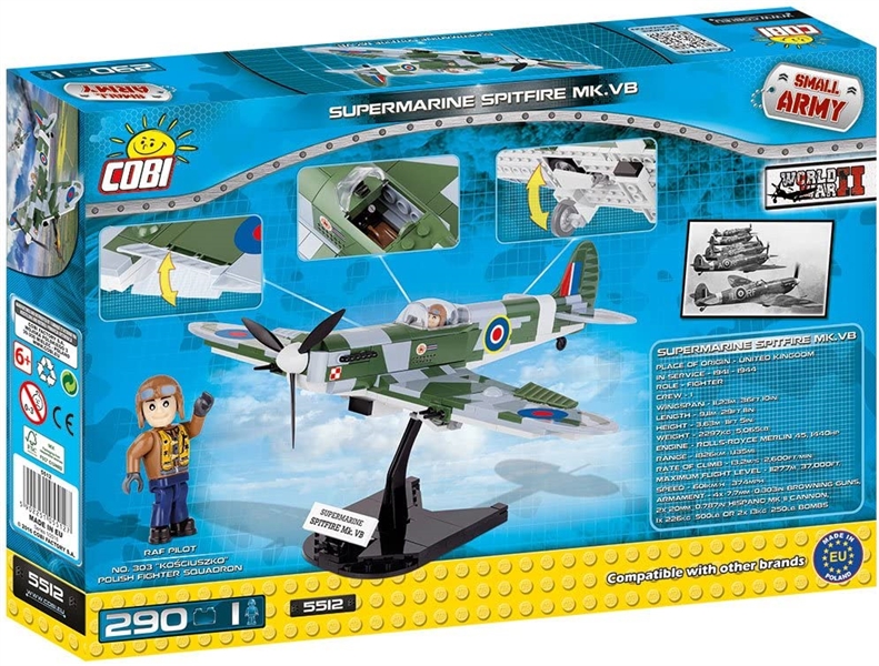 COBI Small Army Supermarine Spitfire MK V