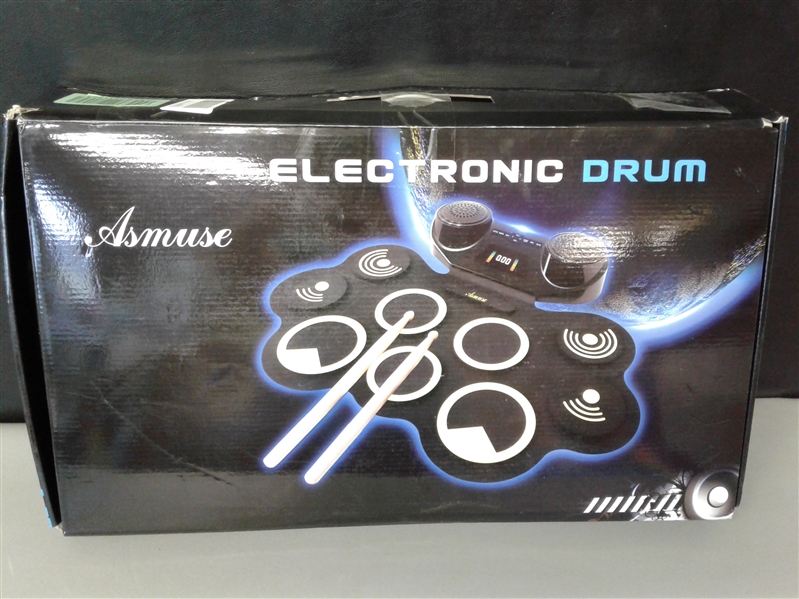 Asmuse Portable Electric Drum Set 