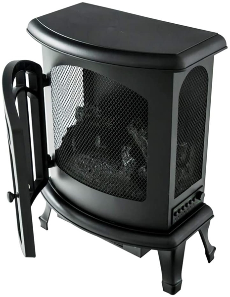 FLAME&SHADE Electric Wood Stove Fireplace Heater 21 