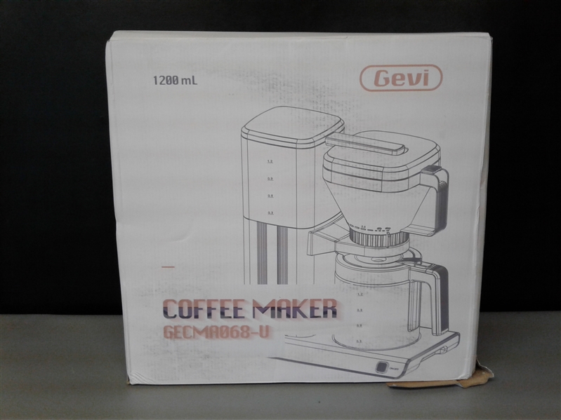 Gevi Coffee Maker 8 Cup with One-Touch, Automatic Precision Coffee Brewer Machine