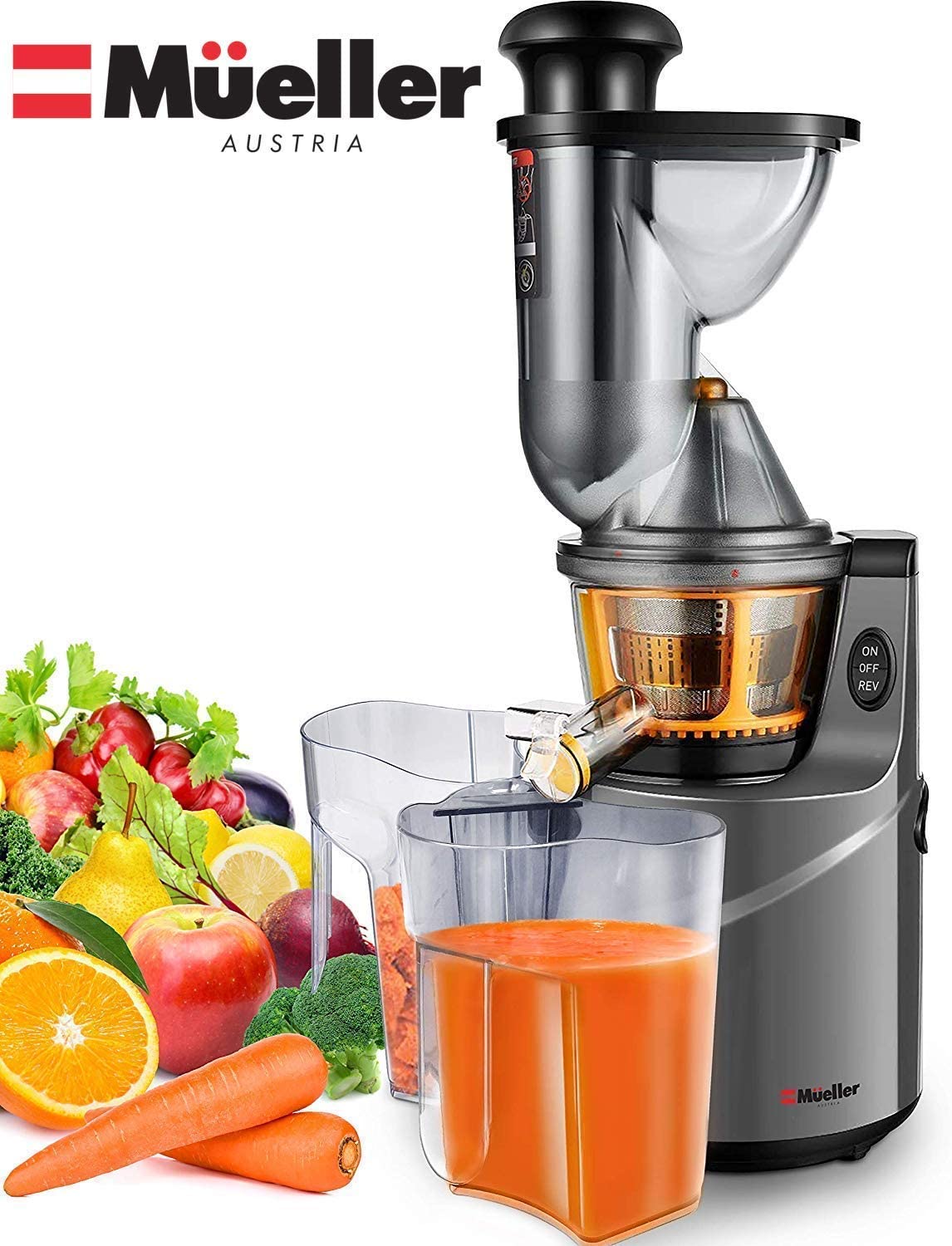 Lot Detail - Mueller JuiceMax Pro Cold Press Juicer