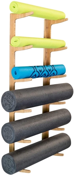 Wood Fitness Storage Rack