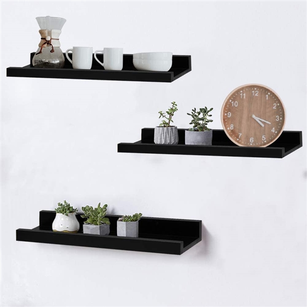 31 Floating Shelves 4 Pack Light Brown