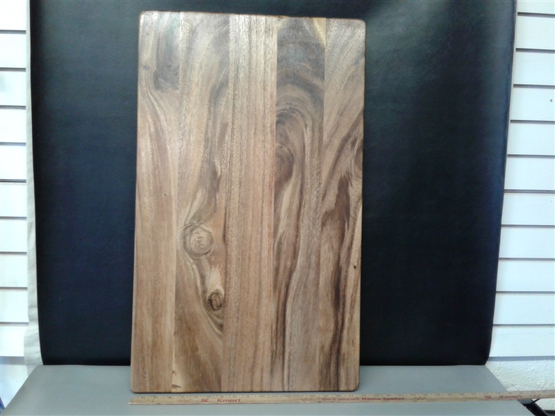 Villa Acacia Extra Large Wood Cutting Board 18x30x1.5 inches