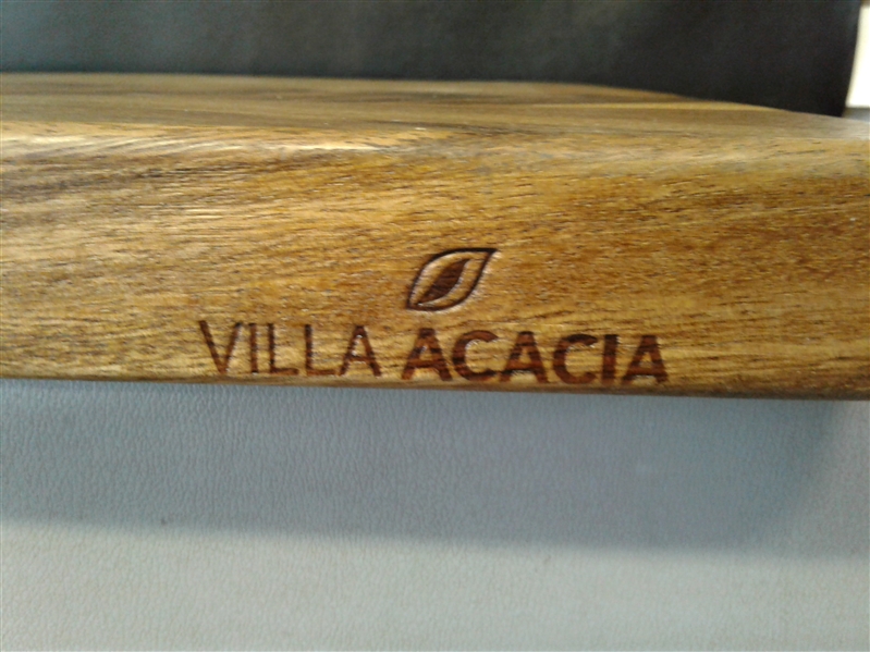Villa Acacia Extra Large Wood Cutting Board 18x30x1.5 inches