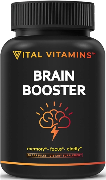 Vital Vitamins Brain Booster 30 Capsules