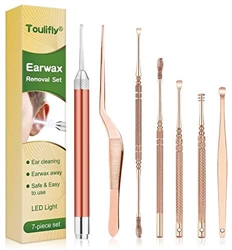Toulifly Earwax Removal Set 7-Piece Set 
