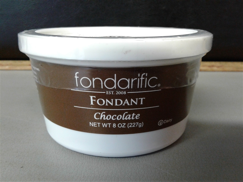 Fondarific Fondant, Chocolate, 8 Ounce