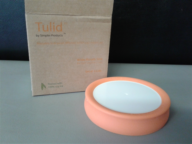 Tulid (Pack of 3) - Mason Jar Lids (Wide Mouth)